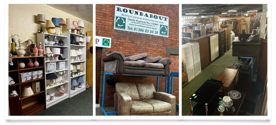 Rooftop partners with Roundabout to support customers with reused furniture 